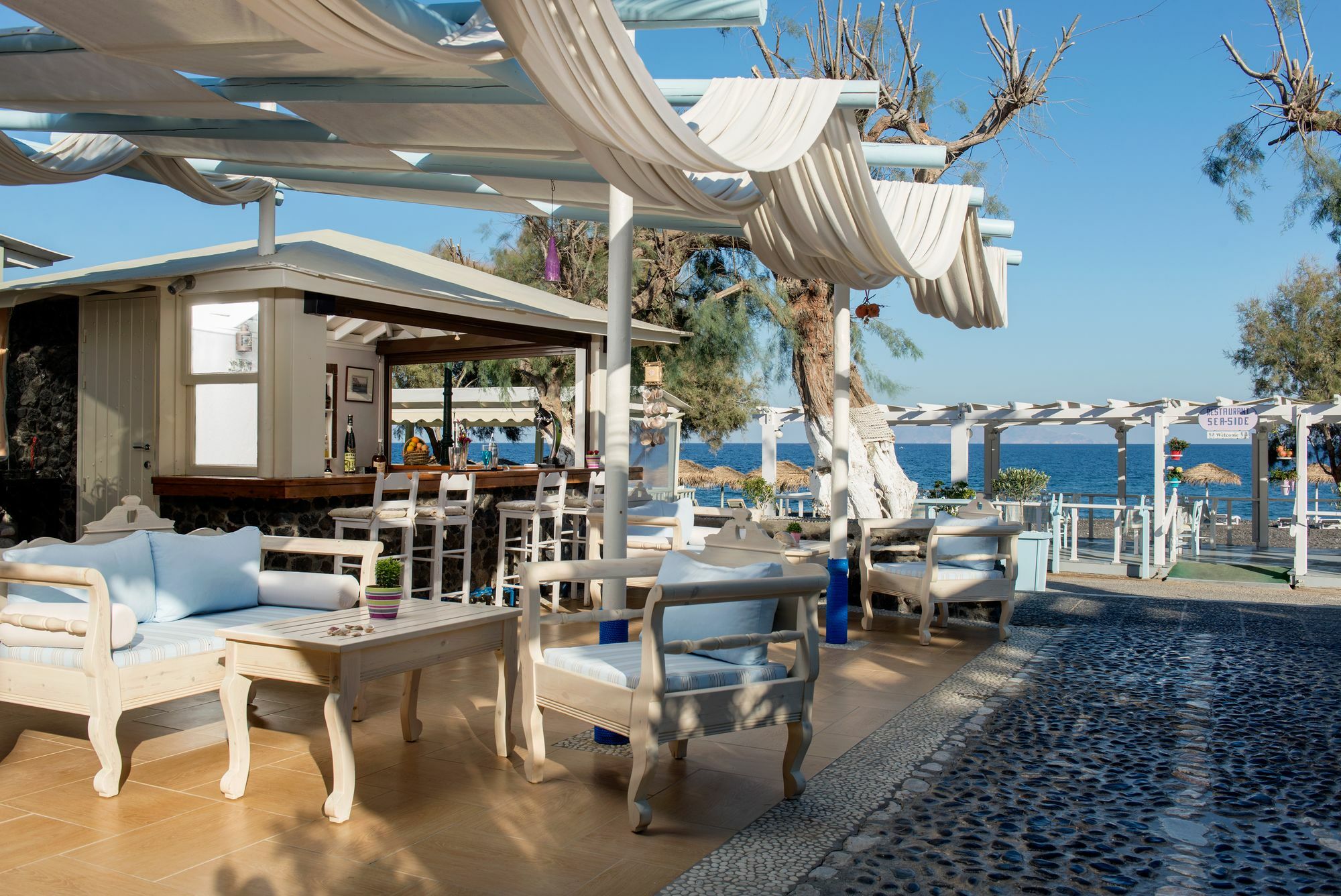 Sea Side Beach Hotel Kamári エクステリア 写真