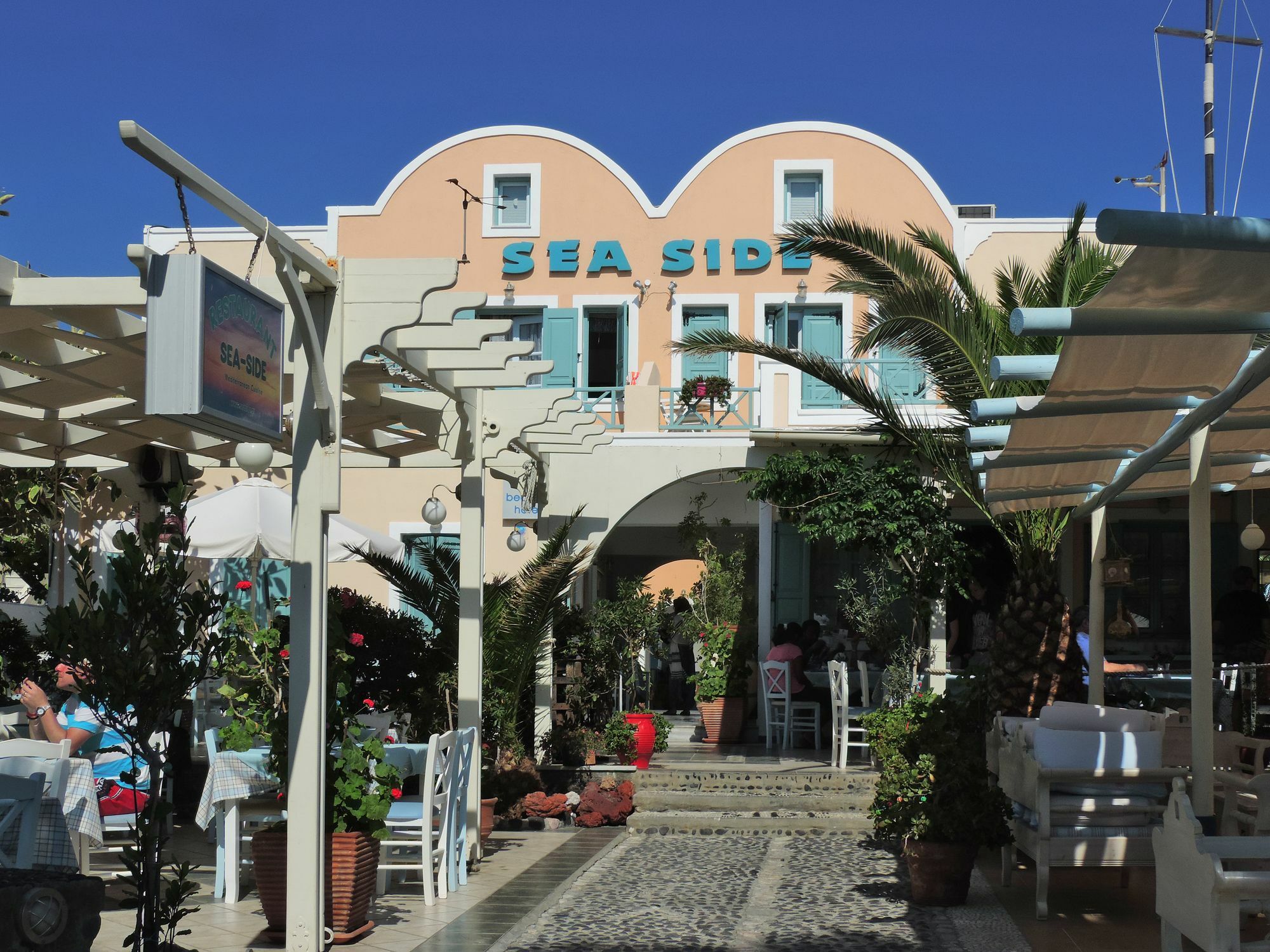 Sea Side Beach Hotel Kamári エクステリア 写真